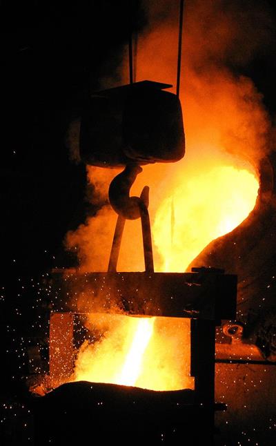 Foundry for cast steel, high alloy steels and special alloys